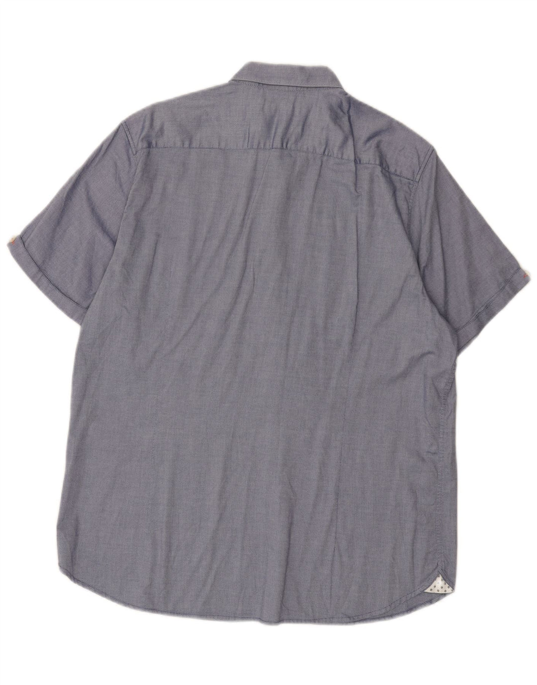 TED BAKER Camisa de manga corta para hombre Talla 5 XL Azul