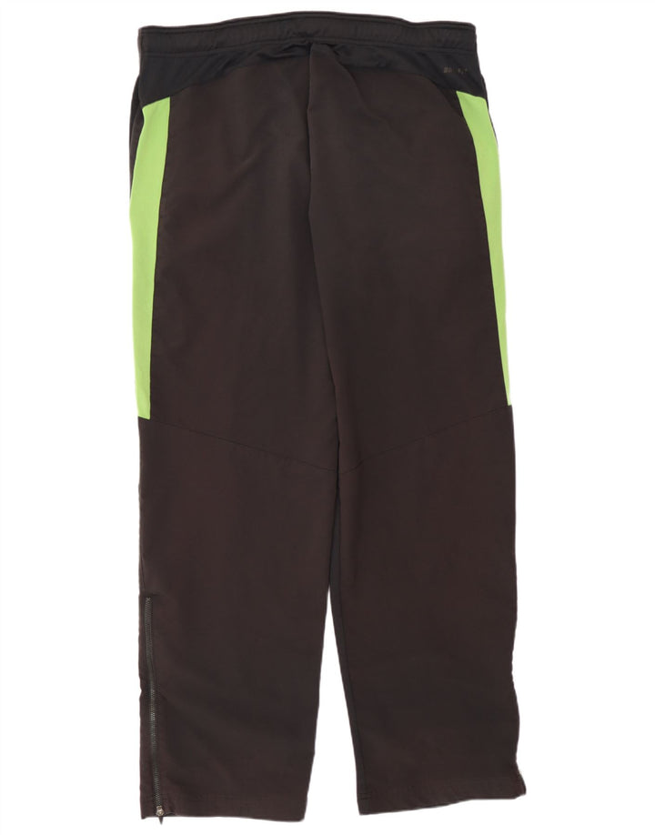 Nike - Pantalones de chándal Dri Fit para hombre, tamaño grande, color negro, poliéster