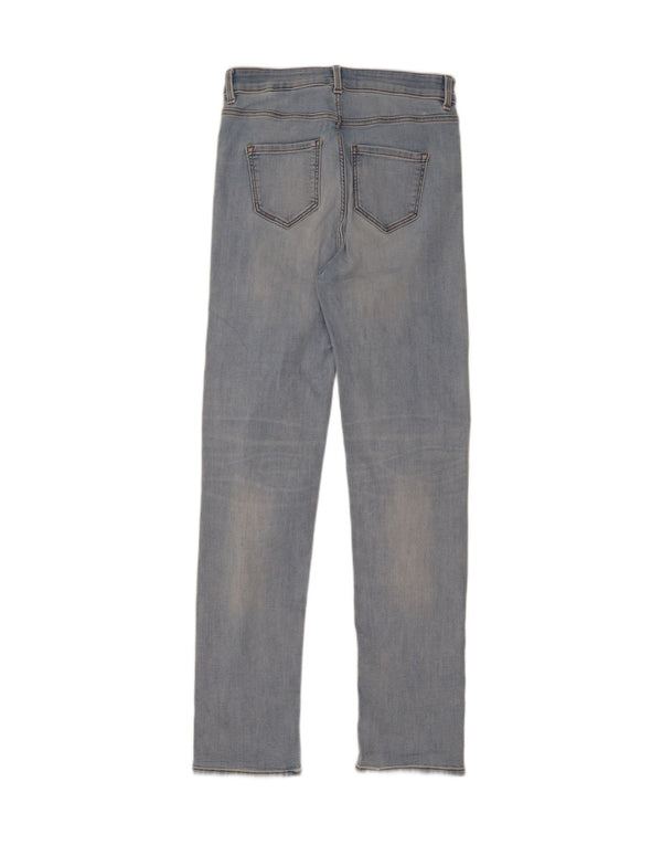 Marks & Spencer Jeans rectos Sophia para mujer UK 10 Small W28 L31 Azul