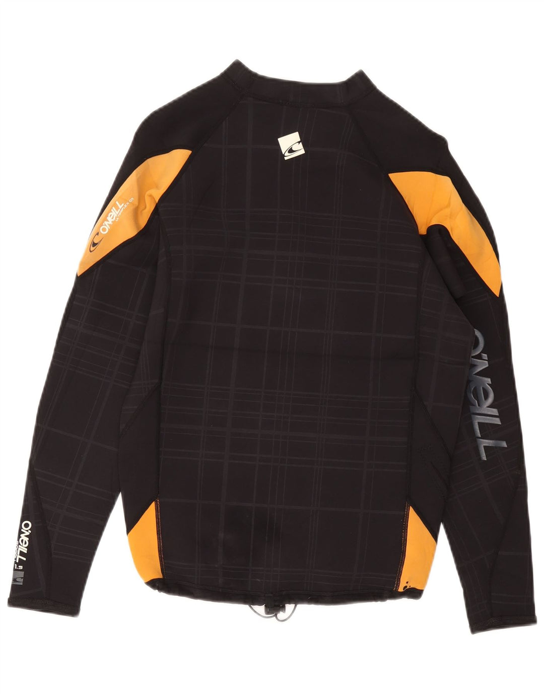 O'NEILL Top gráfico para mujer de manga larga UK 40 XL Rayón a cuadros azul marino