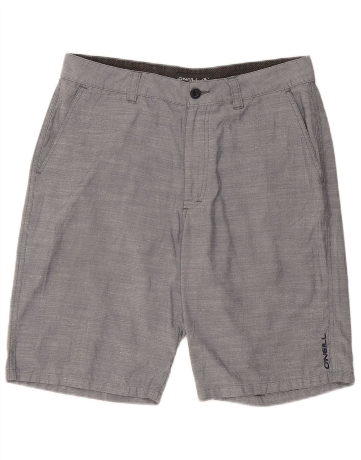 Pantalones cortos chinos O'Neill para hombre W33 Poliéster moteado gris medio