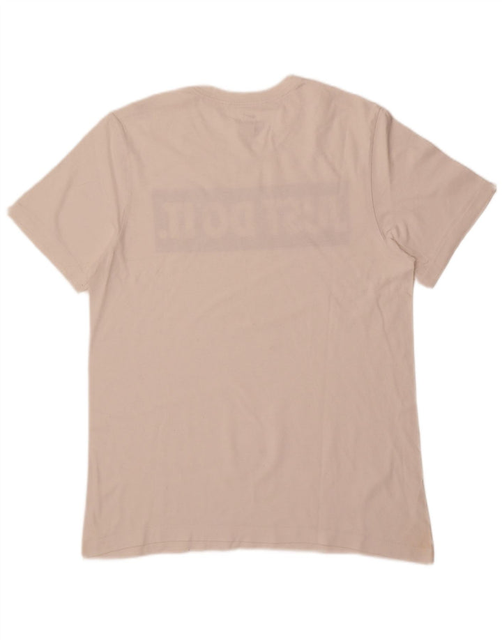 Camiseta Nike Hombre Graphic Top Medium Blanco