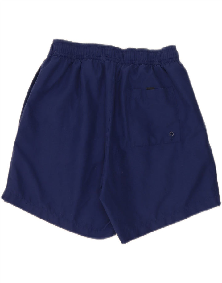 Calvin Klein Bañador con gráfico para hombre, color azul marino medio, color block
