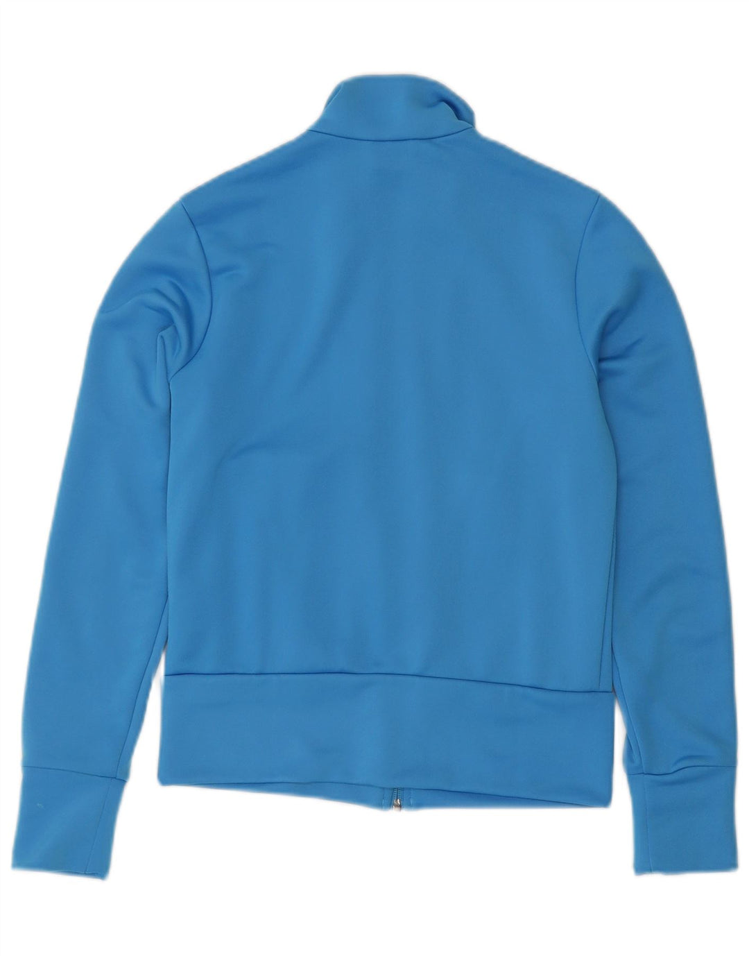 ADIDAS Chaqueta de chándal para mujer UK 10 Small Blue Poliéster