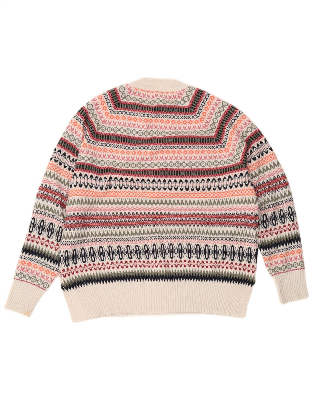 Marks & Spencer Jersey de cuello redondo para mujer, talla 40, talla M, multicolor