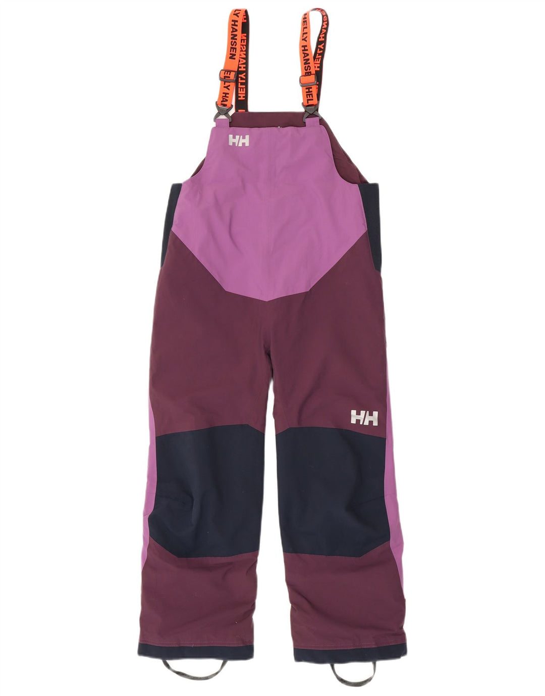 Helly Hansen Pantalones de esquí para niña 8-9 años Morado Poliéster color block