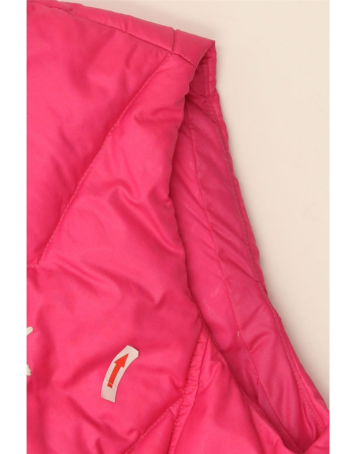 Puma Chaleco acolchado para mujer UK 10 Small Pink Nylon