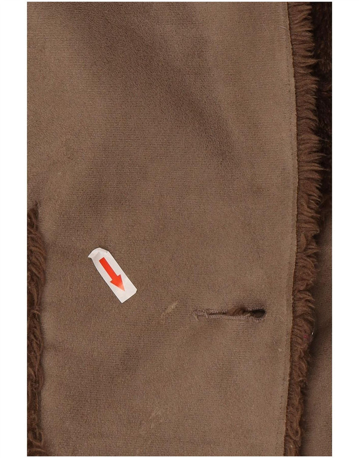 Tulchan Mujer Sherpa Gilet UK 44 Grande Poliéster Gris