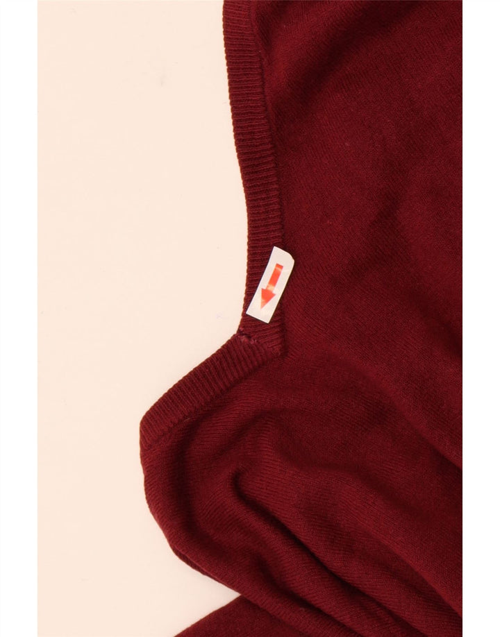 Marks & Spencer Suéter con Cuello en V para Hombre Acrílico Rojo Grande