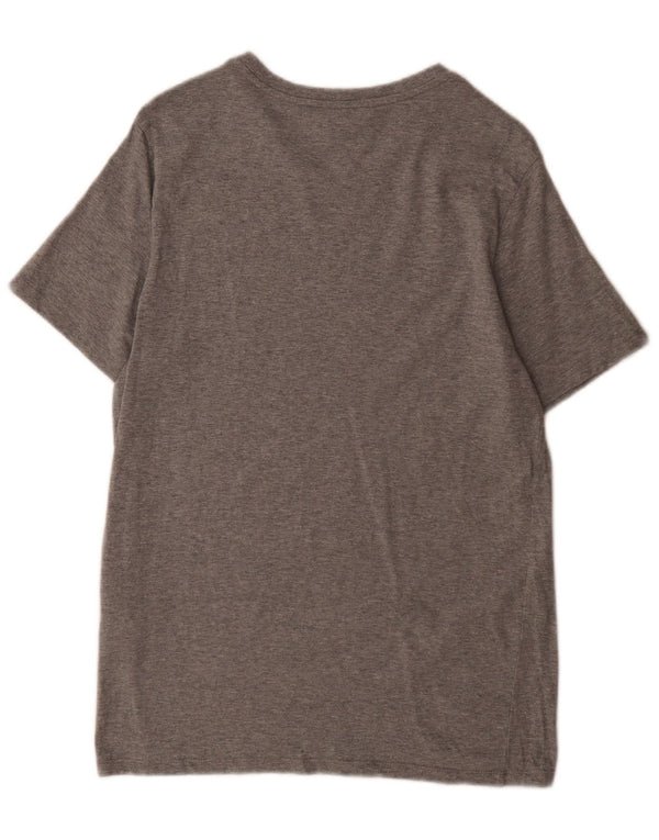 Levi's Camiseta de ajuste estándar para mujer UK 44 Algodón moteado gris medio