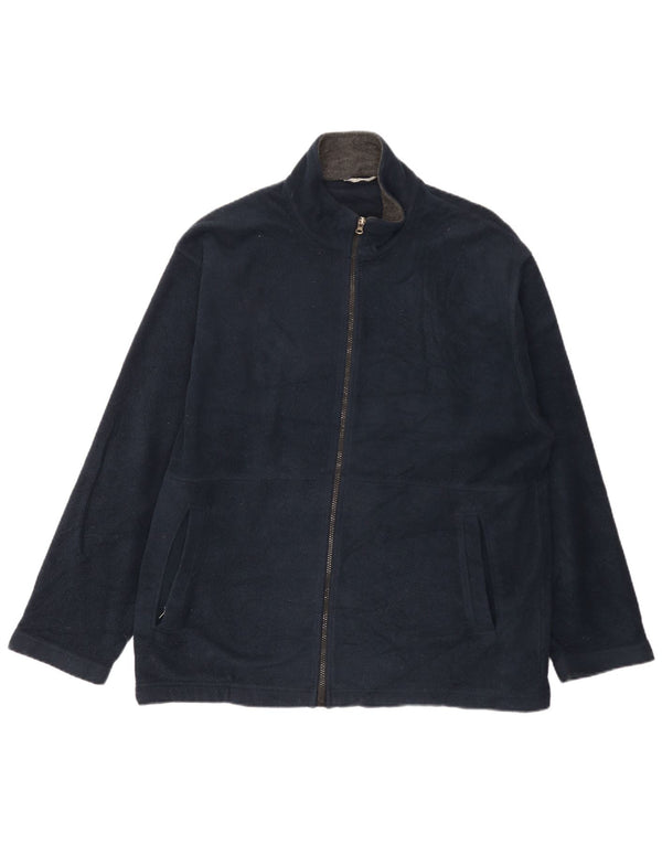 Marks & Spencer Chaqueta polar para hombre UK 44 XL Azul marino Poliéster