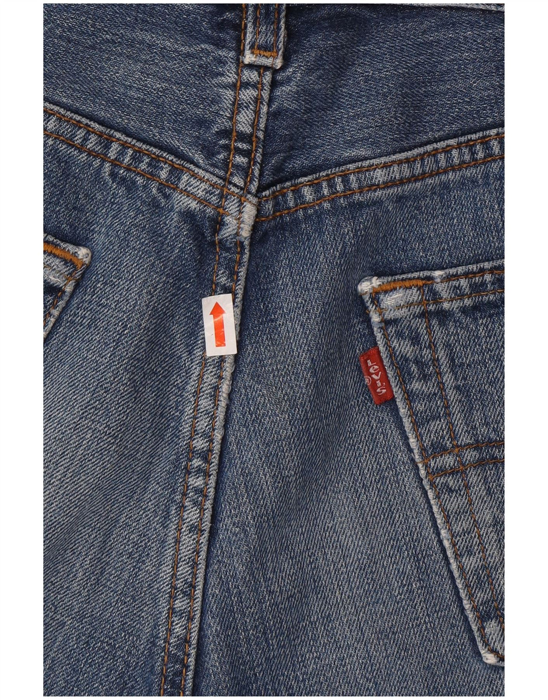LEVI'S Pantalones cortos vaqueros 501 para hombre W33 Algodón azul medio