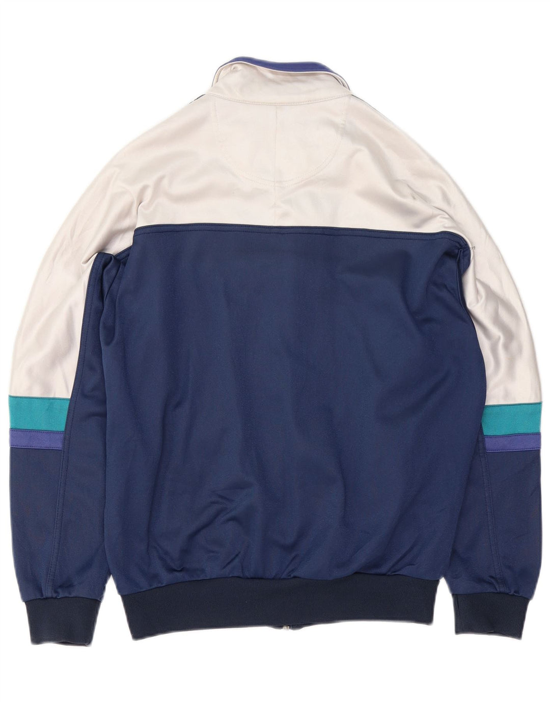 Asics - Chaqueta de chándal para hombre, talla 44, XL, poliéster color azul marino