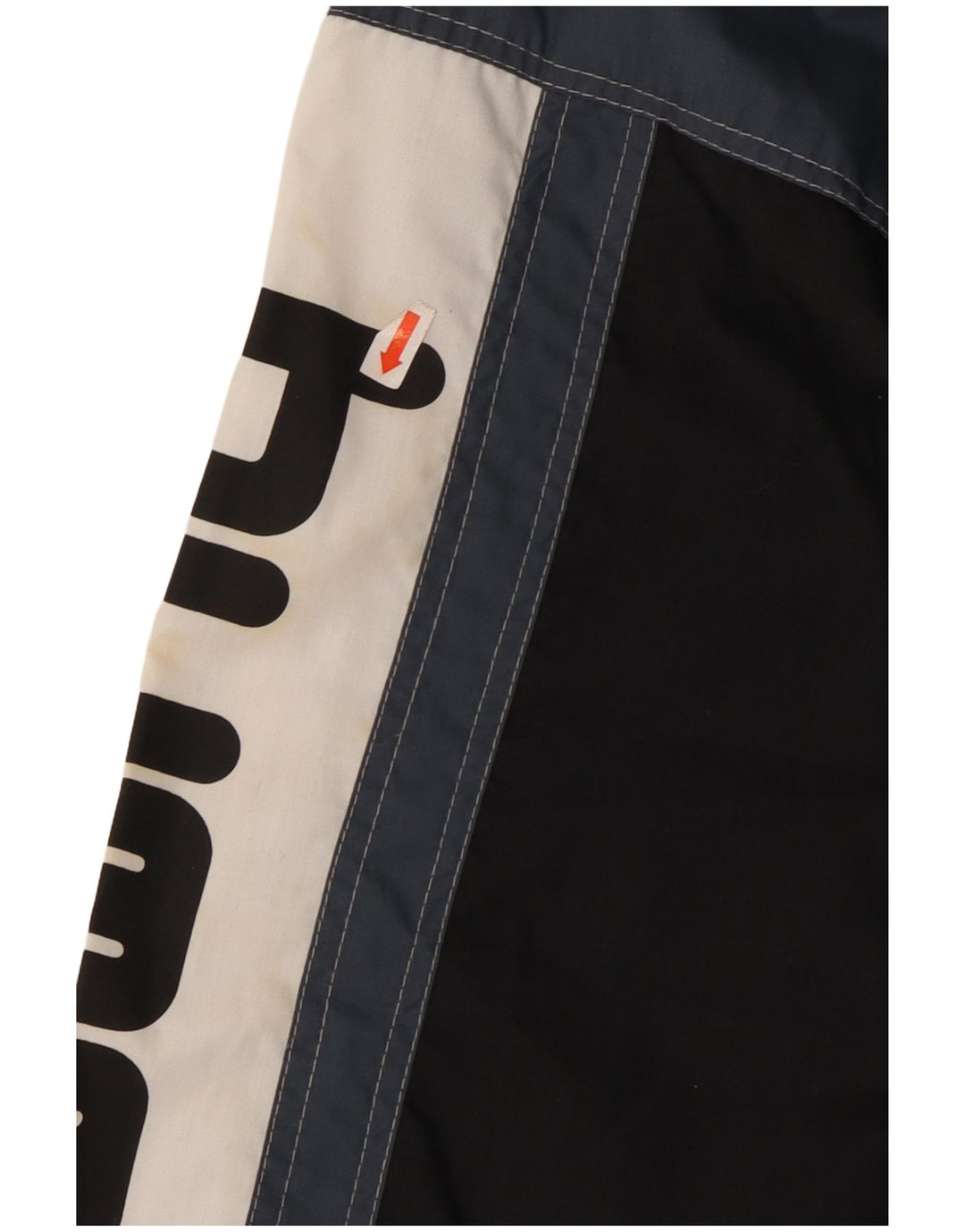 Hummel Hombre Gráfico Chándal Top Chaqueta XL Negro Colorblock Poliéster