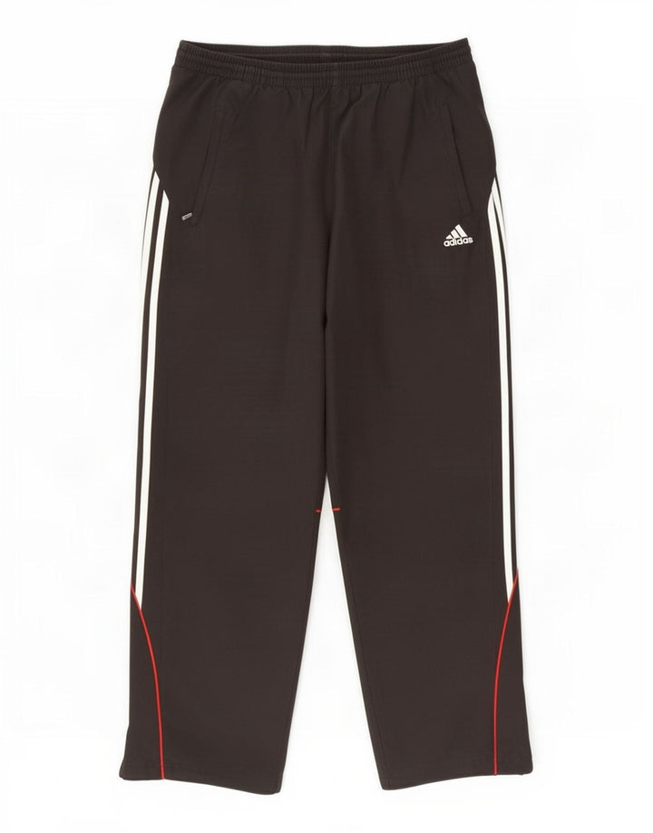 Adidas Pantalones de chándal para hombre UK 40/42 Medium Negro Poliéster