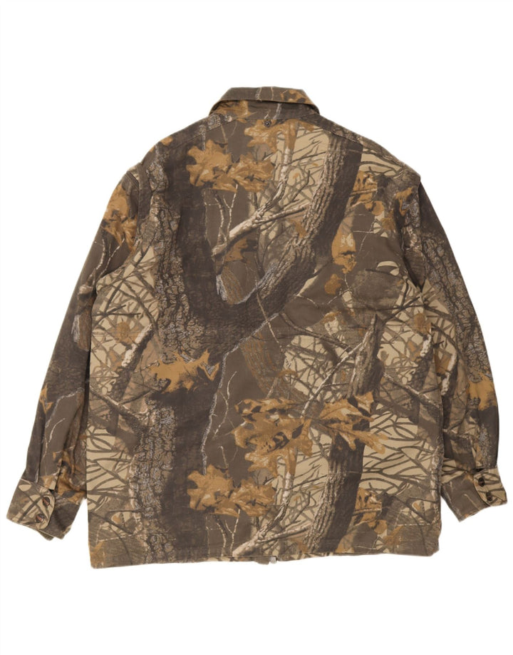 Univers Chaqueta utilitaria para hombre IT 50 Camuflaje verde grande