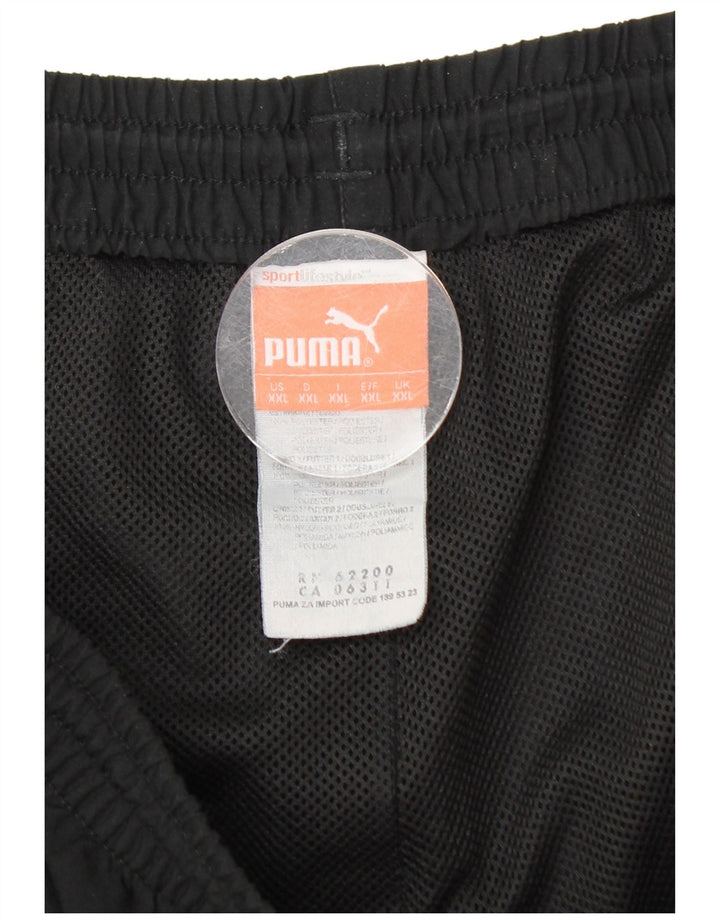 Puma Pantalones de chándal para hombre 2XL Negro Poliéster