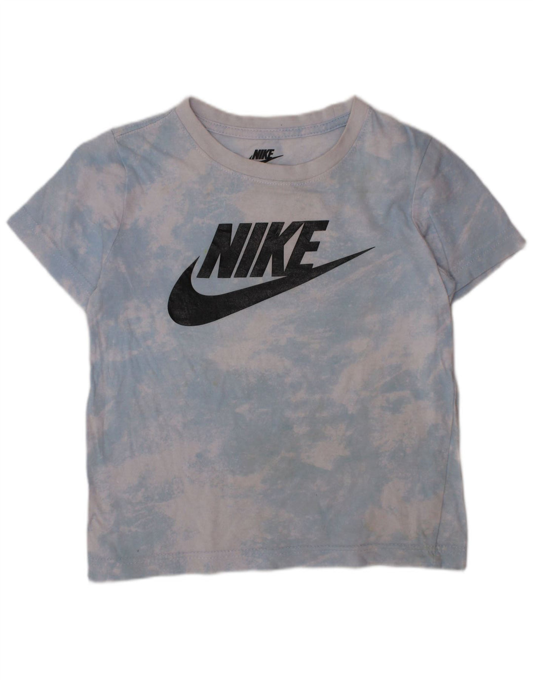 NIKE Camiseta gráfica para niños 4-5 años Small Blue Tie Dye