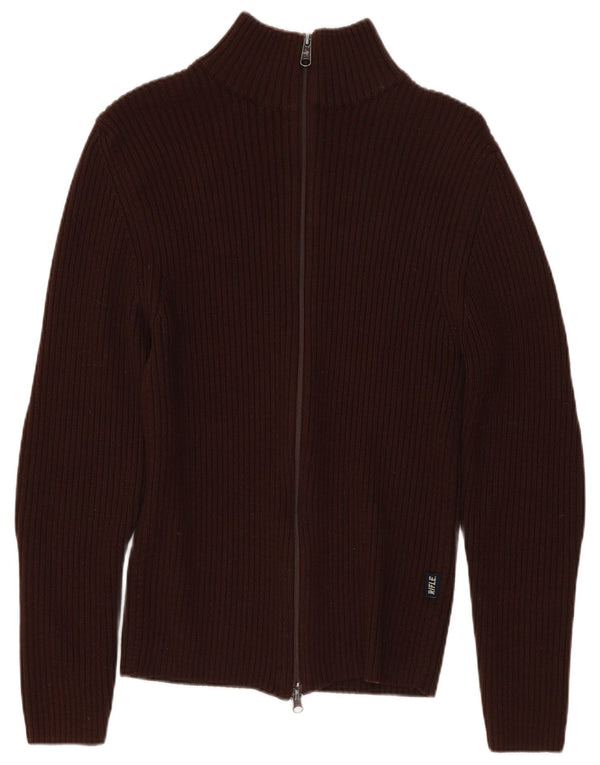 Rifle Cárdigan para mujer suéter UK 10 Small Brown