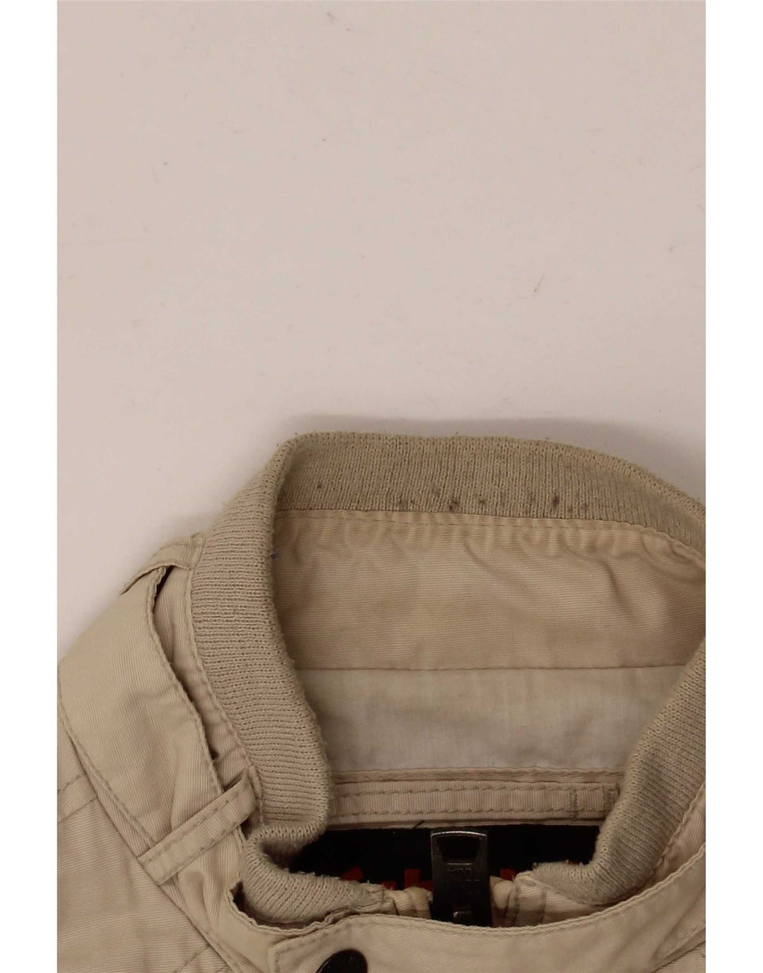 Schott Chaqueta Bomber Militar para Hombre UK 38 Algodón Beige Medio