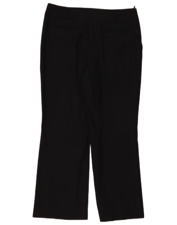 Marks & Spencer - Pantalones informales con corte de bota para mujer, talla 40, talla grande, W36 L30, color negro