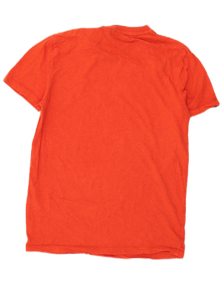 Superdry Hombre Camiseta Top Small Rojo Algodón