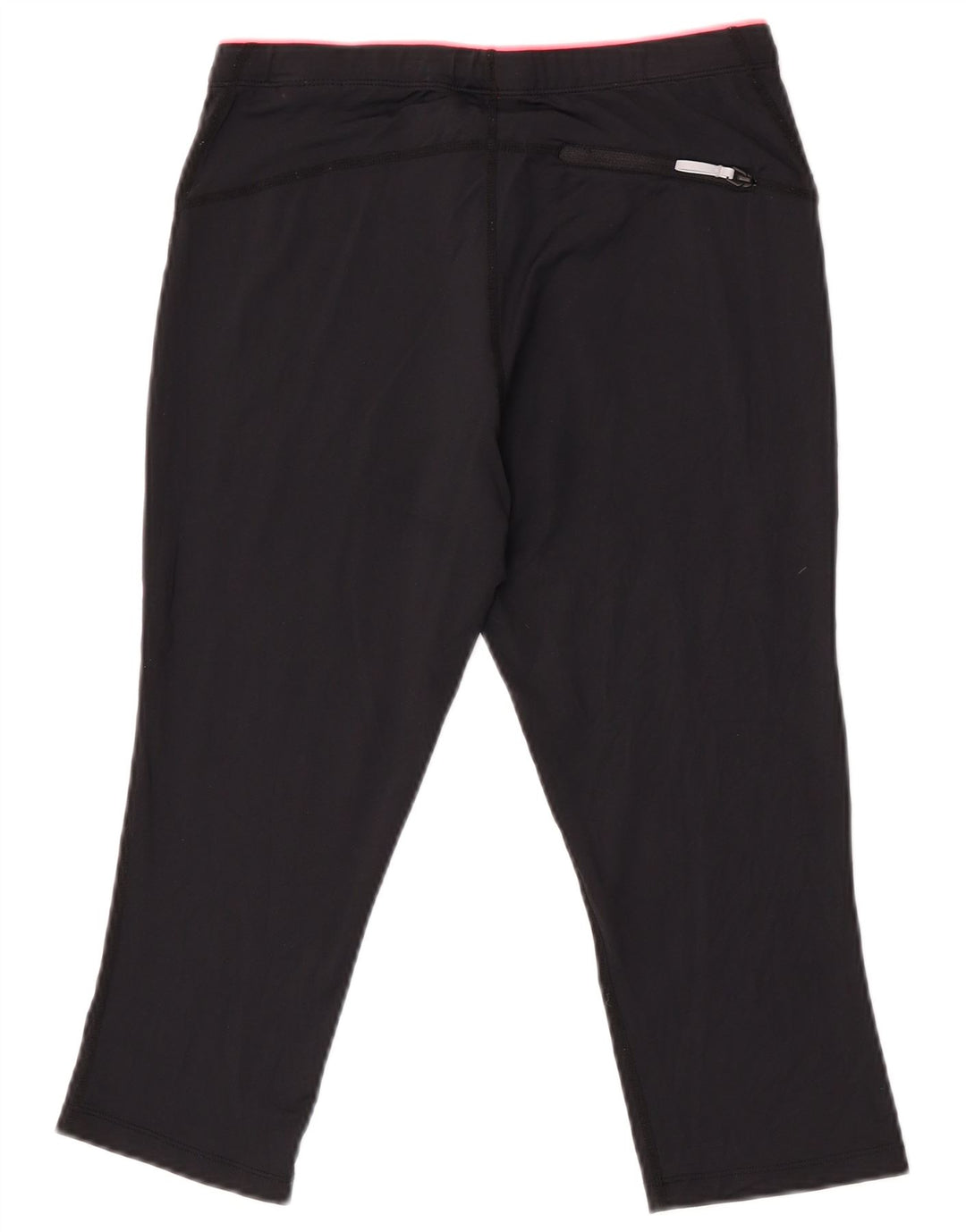 Asics Pantalones de chándal Capri gráficos para mujer Reino Unido 12 Mediano Negro Poliéster