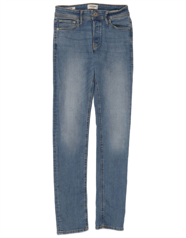 Jack & Jones Hombre GLENN Slim Jeans W29 L34 Algodón Azul