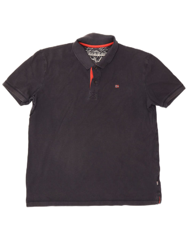 Napapijri Polo Geographic Hombre XL Azul Marino