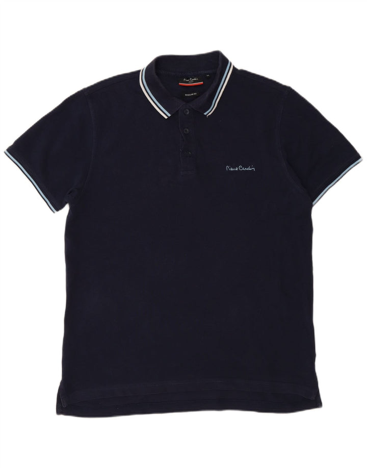 Pierre Cardin Polo De Corte Regular Para Hombre Algodón Azul Marino Medio