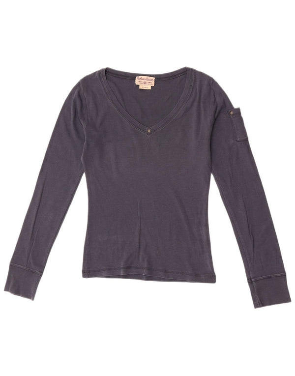 Marlboro Classics Top Mujer Manga Larga UK 40 XL Azul Marino
