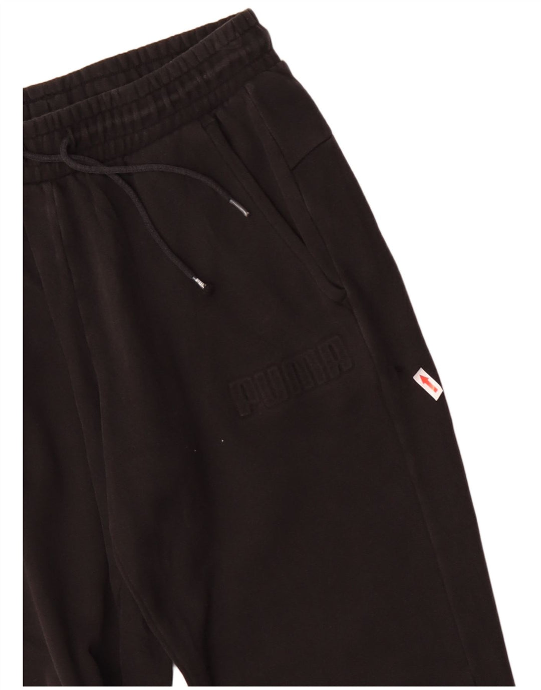 PUMA Pantalones de chándal para hombre Joggers Small Black Cotton
