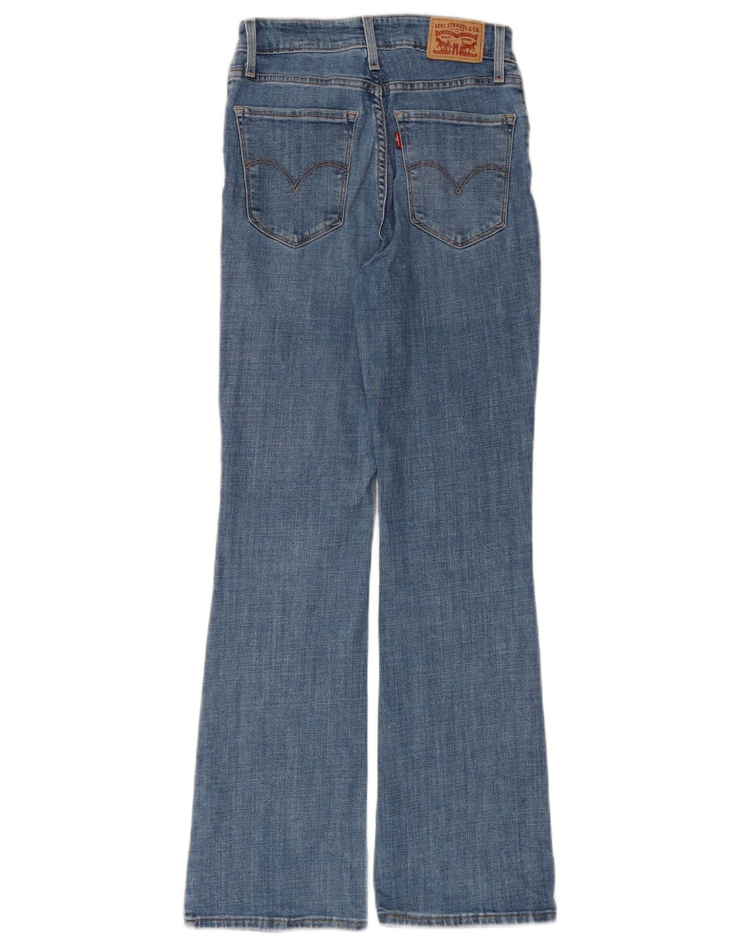 LEVI'S Jeans 725 de tiro alto con corte tipo bota para mujer W26 L30 Algodón azul