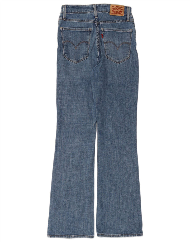 LEVI'S Jeans 725 de tiro alto con corte tipo bota para mujer W26 L30 Algodón azul