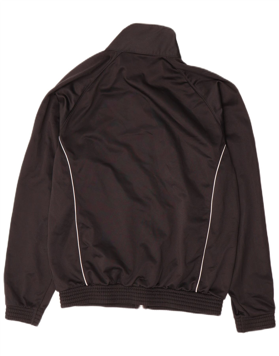Champion Chaqueta de chándal para hombre Poliéster negro mediano