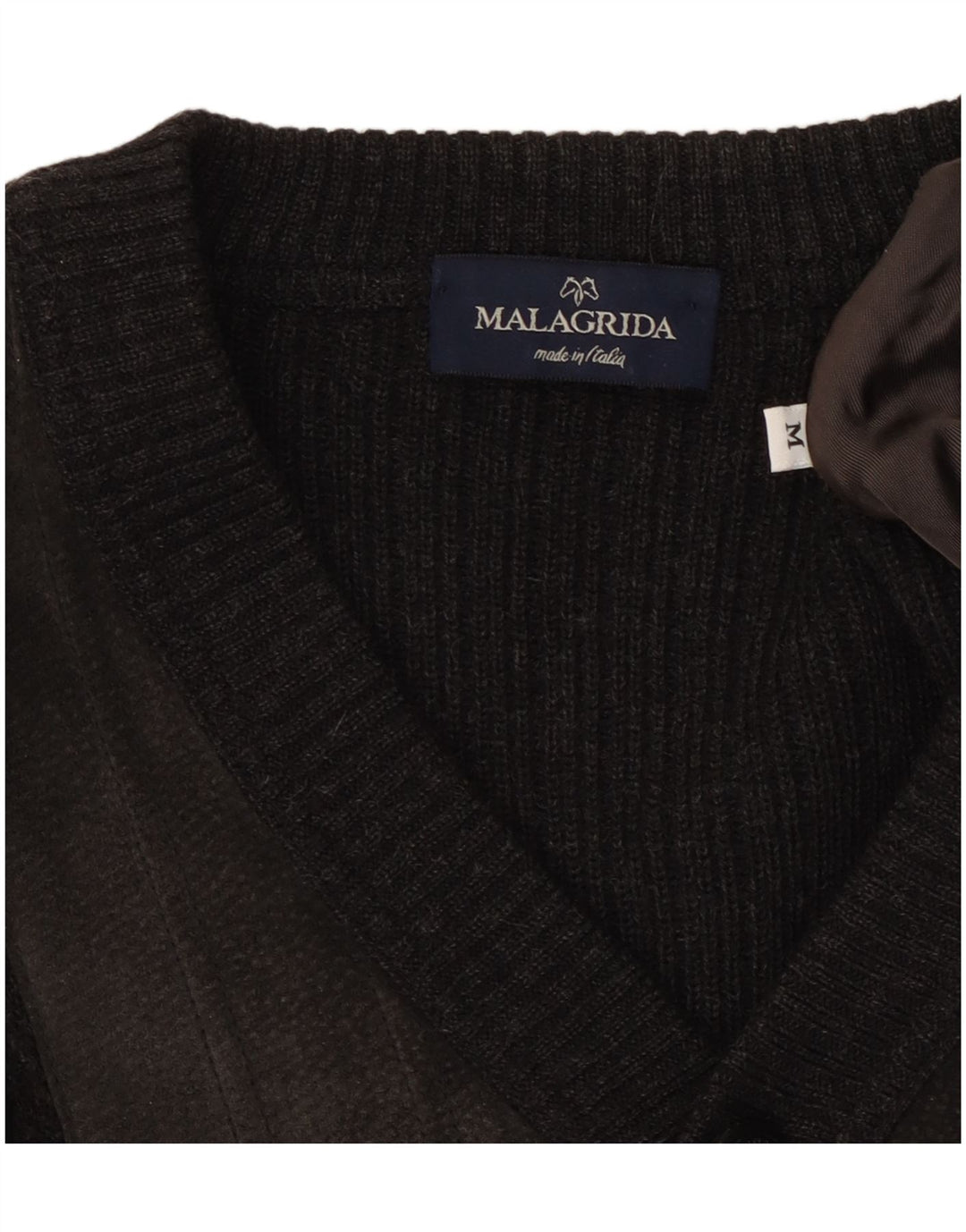 Suéter Cárdigan Malagrida Hombre Gris Medio