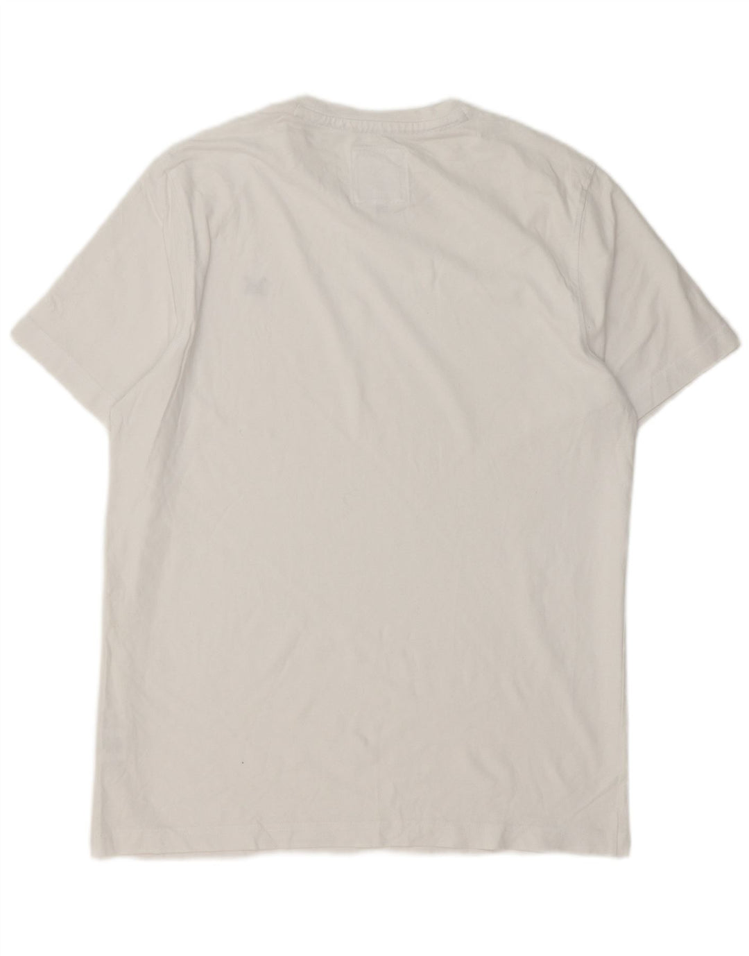 Crew Clothing - Camiseta para hombre, talla grande, algodón blanco