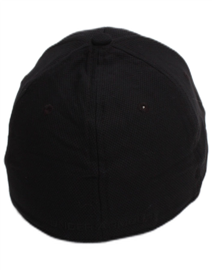 Under Armour Gorra de béisbol gráfica para hombre talla mediana/grande negra deportiva
