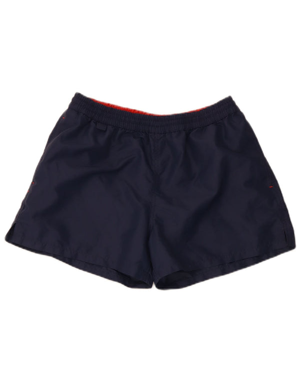 Fila Shorts deportivos gráficos para hombre Poliéster azul marino mediano