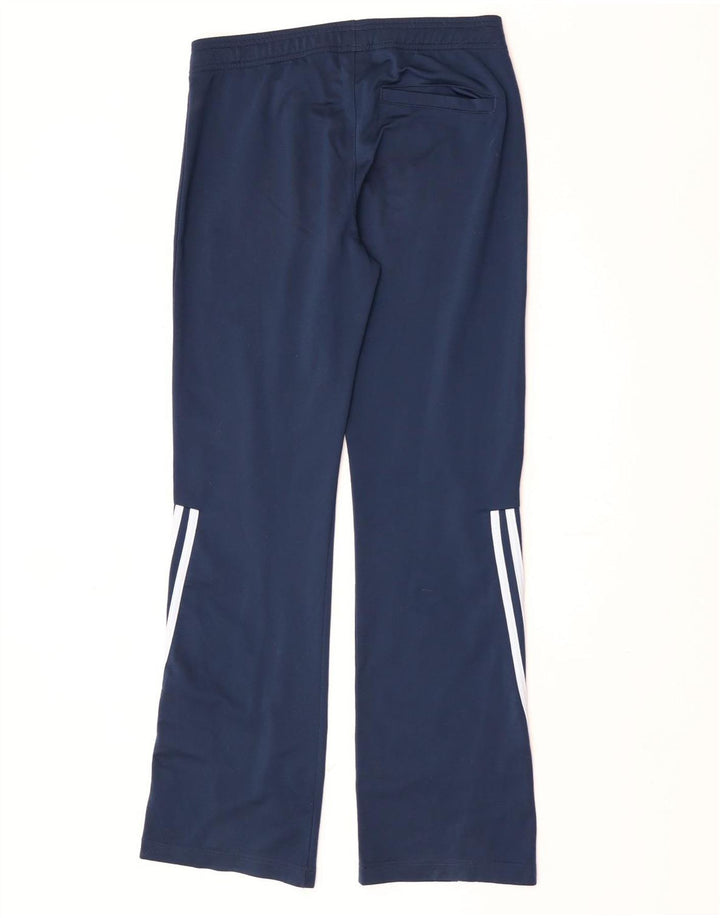 Adidas Pantalones de chándal para mujer UK 12 Azul medio Poliéster