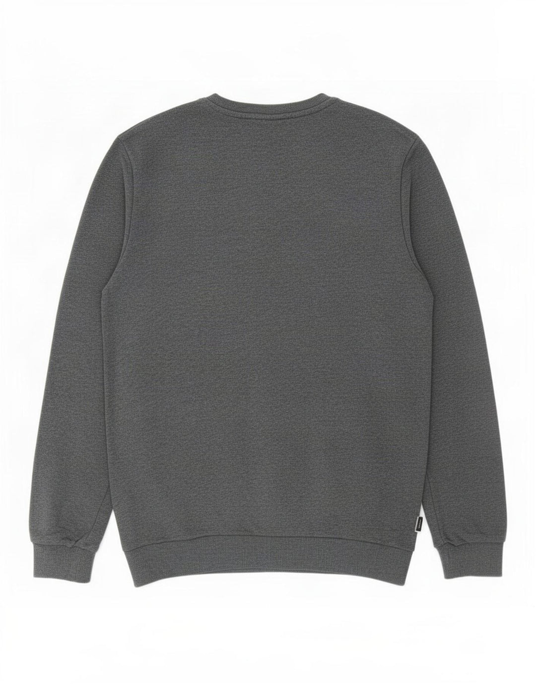 Adidas Hombre Sudadera Jumper Grande Gris Algodón