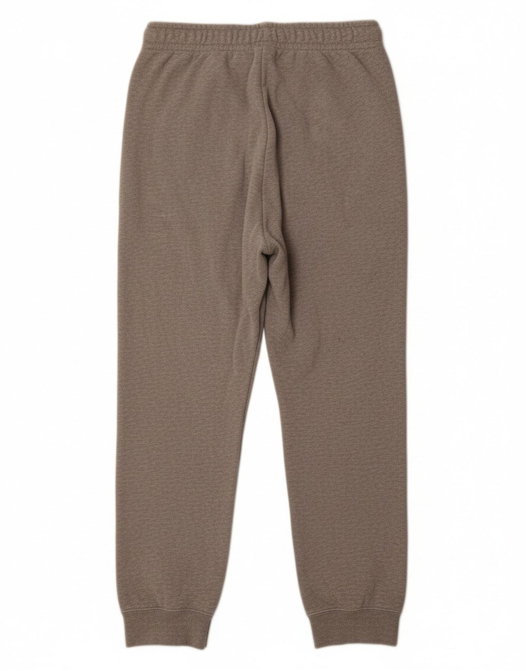 NIKE Womens Tracksuit Trousers Joggers UK 14 Medium Grey Cotton