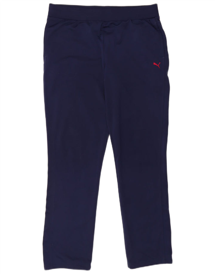 Puma - Pantalones de chándal para mujer, talla 40, talla grande, color azul marino