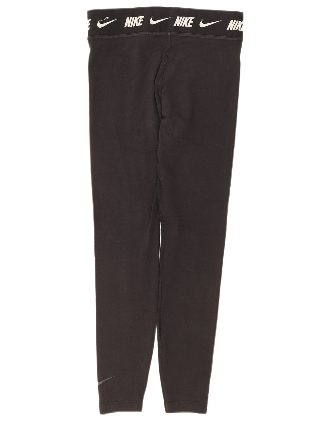 NIKE Leggings gráficos ajustados para mujer UK 40 Mediano Algodón negro