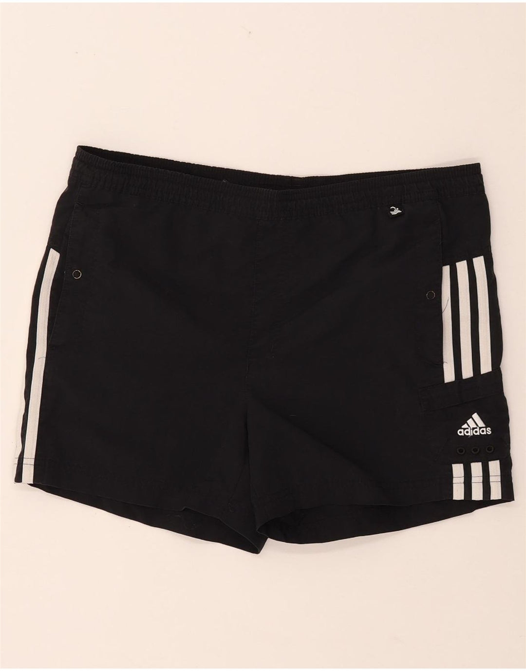 Pantalón corto deportivo ADIDAS Niña 11-12 años Nylon negro