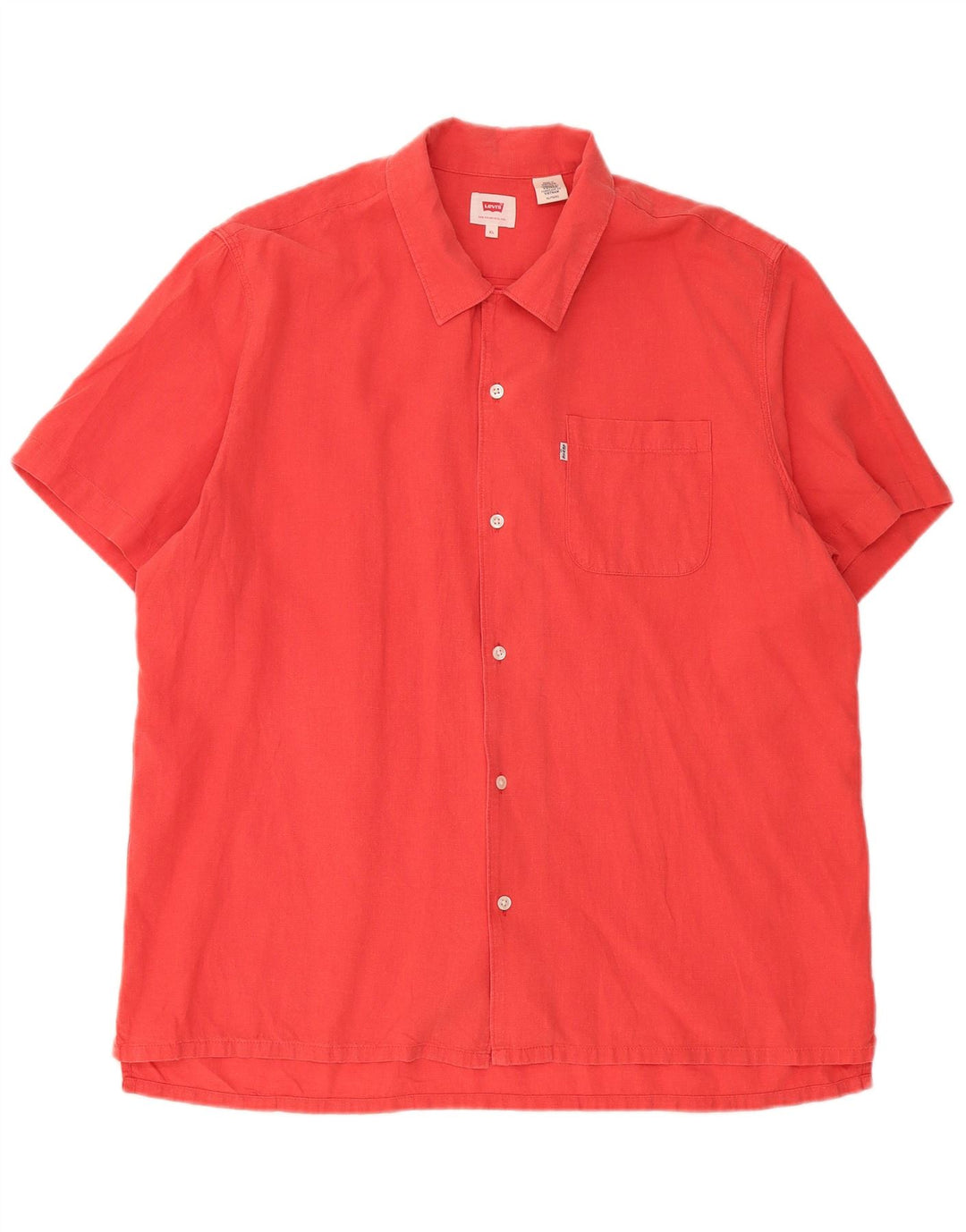 Camisa Levi's Hombre Manga Corta XL Rojo