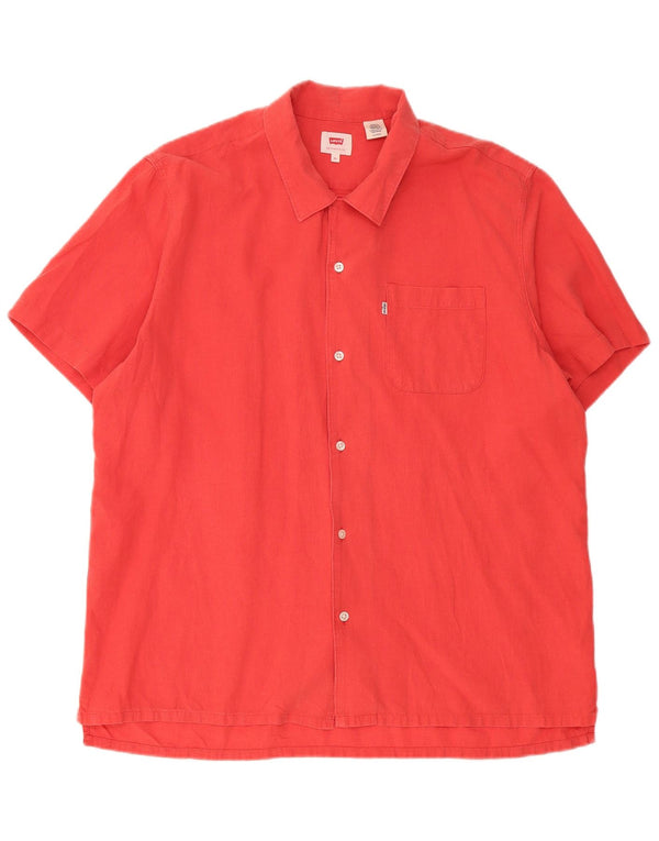 Camisa Levi's Hombre Manga Corta XL Rojo
