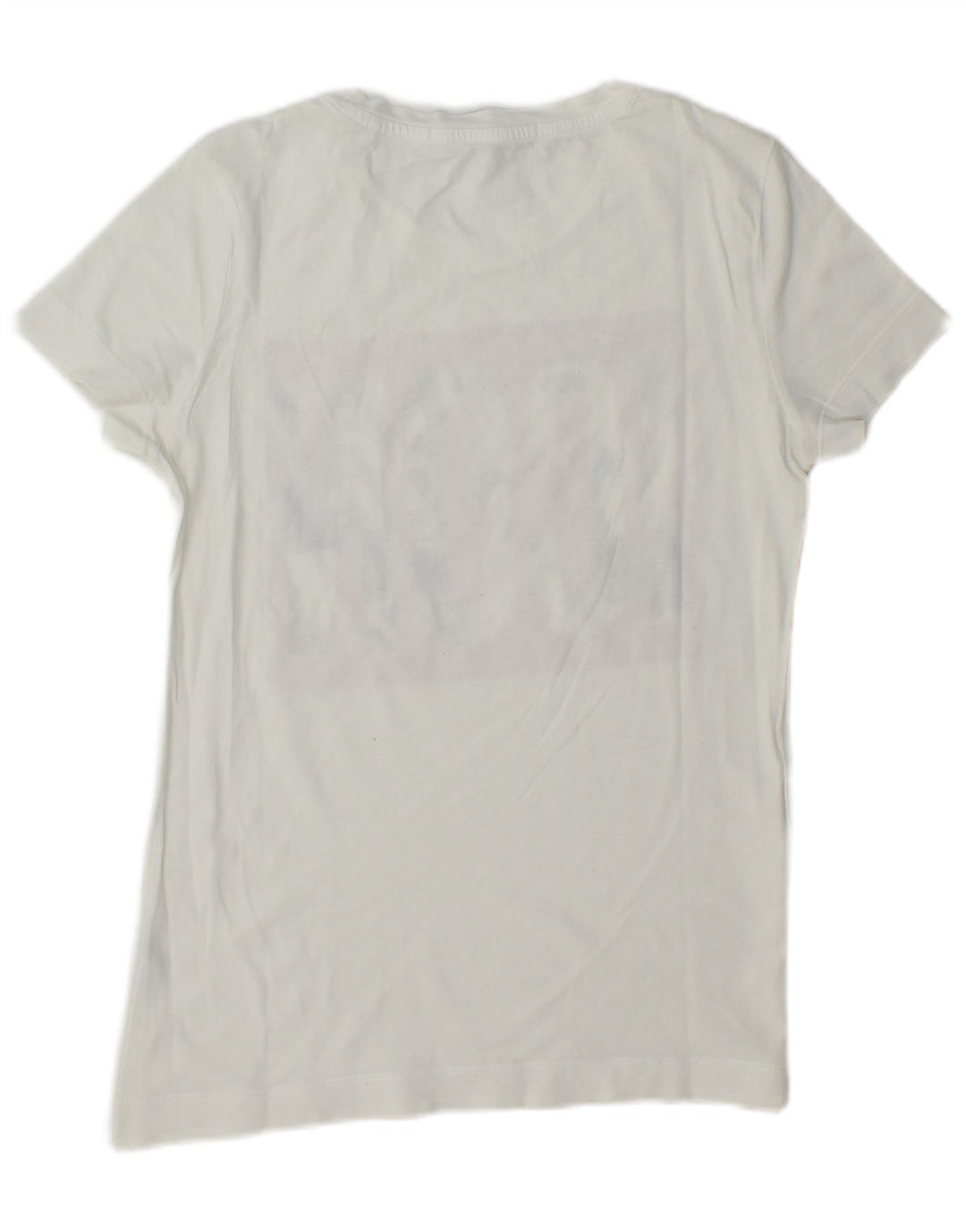 Guess Camiseta gráfica para mujer Top UK 44 Medium White