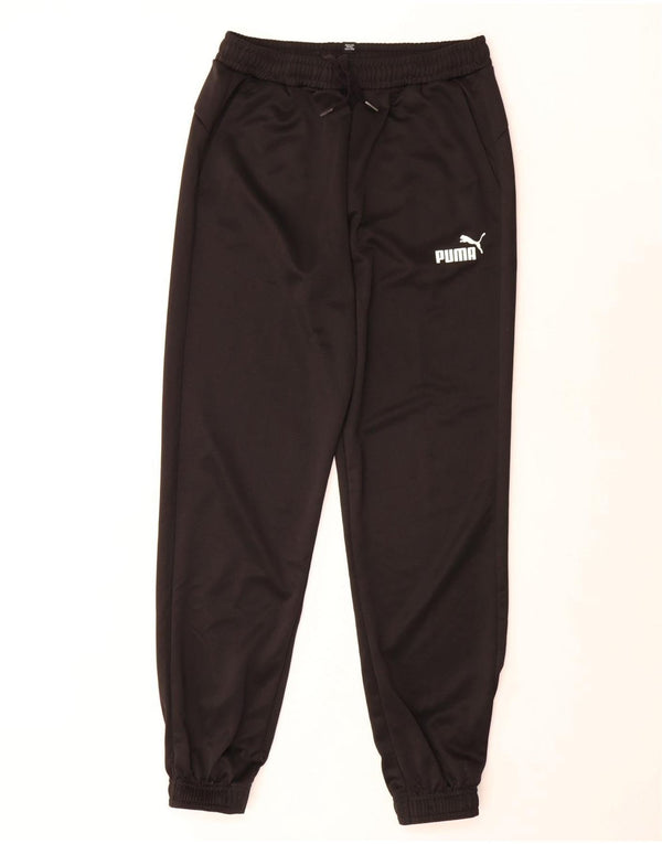 PUMA Pantalón de chándal para niño Joggers 15-16 años Negro Poliéster