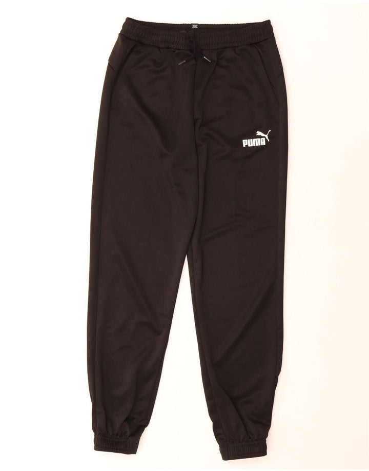 PUMA Pantalón de chándal para niño Joggers 15-16 años Negro Poliéster